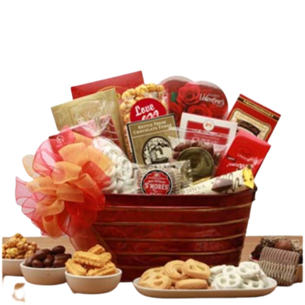 GBDS My Sweet &#x26; Spicey Valentine Gift Basket