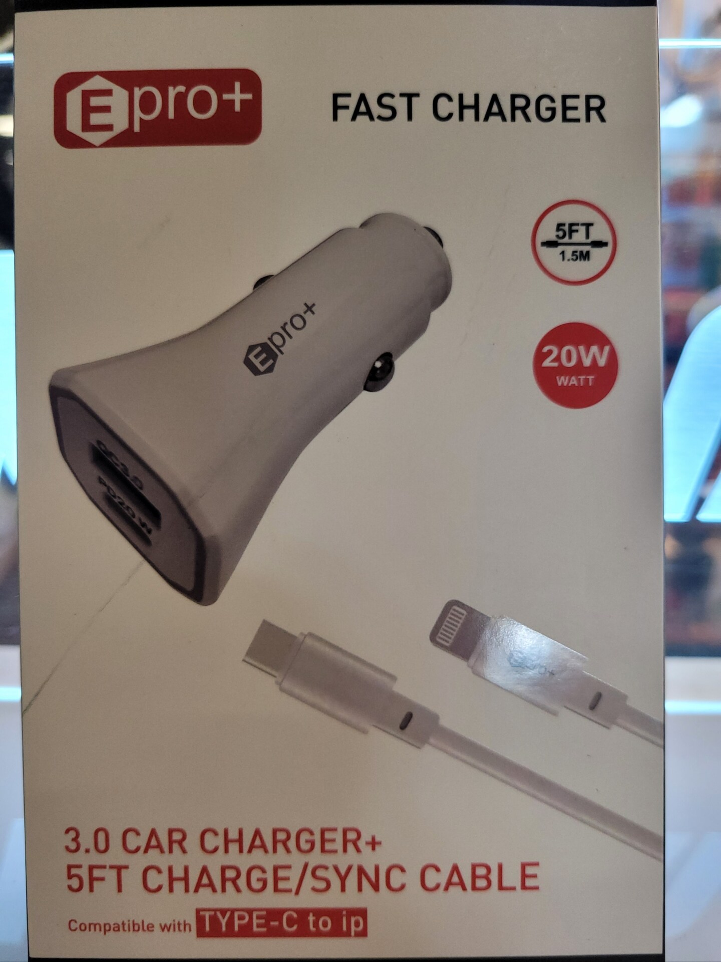 Power Adapter and Car Charger Combo Pack | Max Output 20W (1 USB C &#x26; 1 PD Port) Fast Charger | Raheev&#xAE;