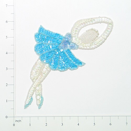 Large Ballerina Sequin Applique