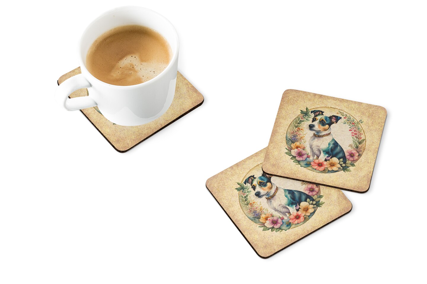 Caroline's Treasures Jack Russell Terrier Coasters - Thumbnail 3