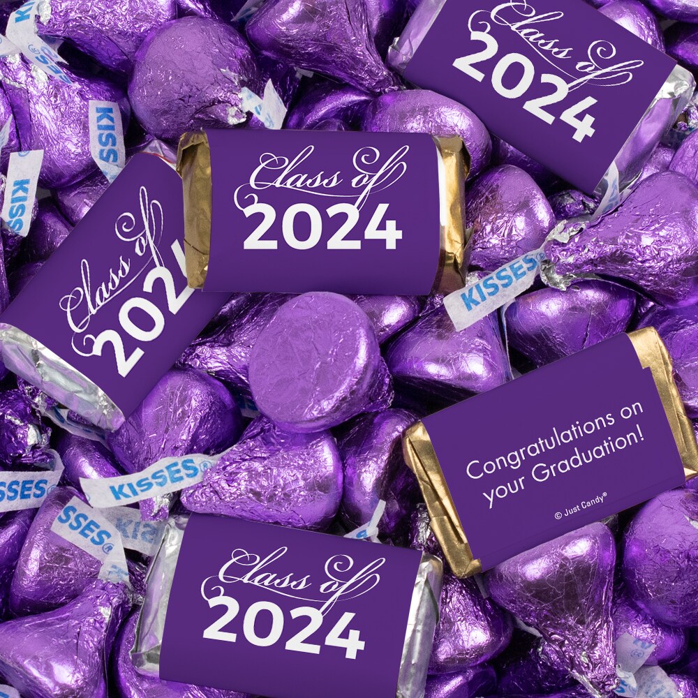 Graduation Candy Party Favors Hershey's Miniatures and Kisses by Just ...