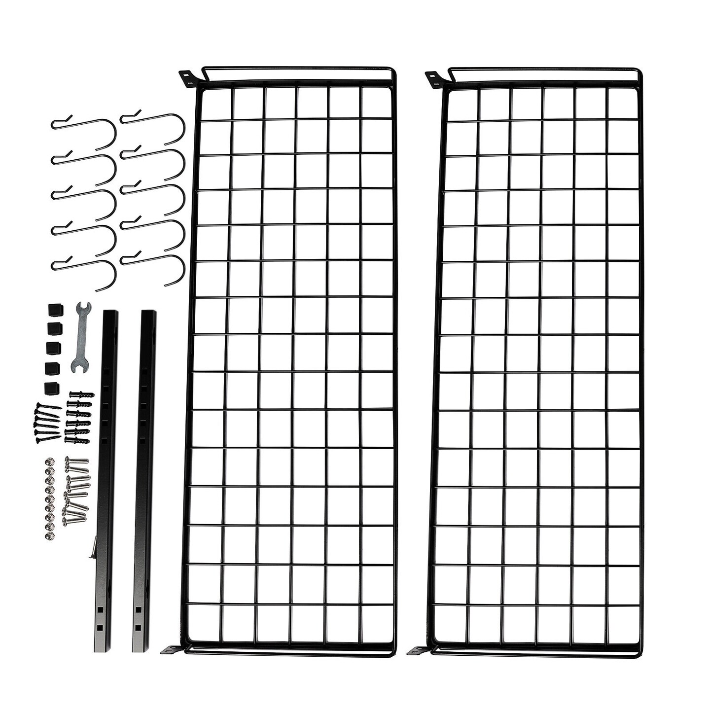 Kitcheniva Metal Wall Mounted Pot and Pan Rack Organizer