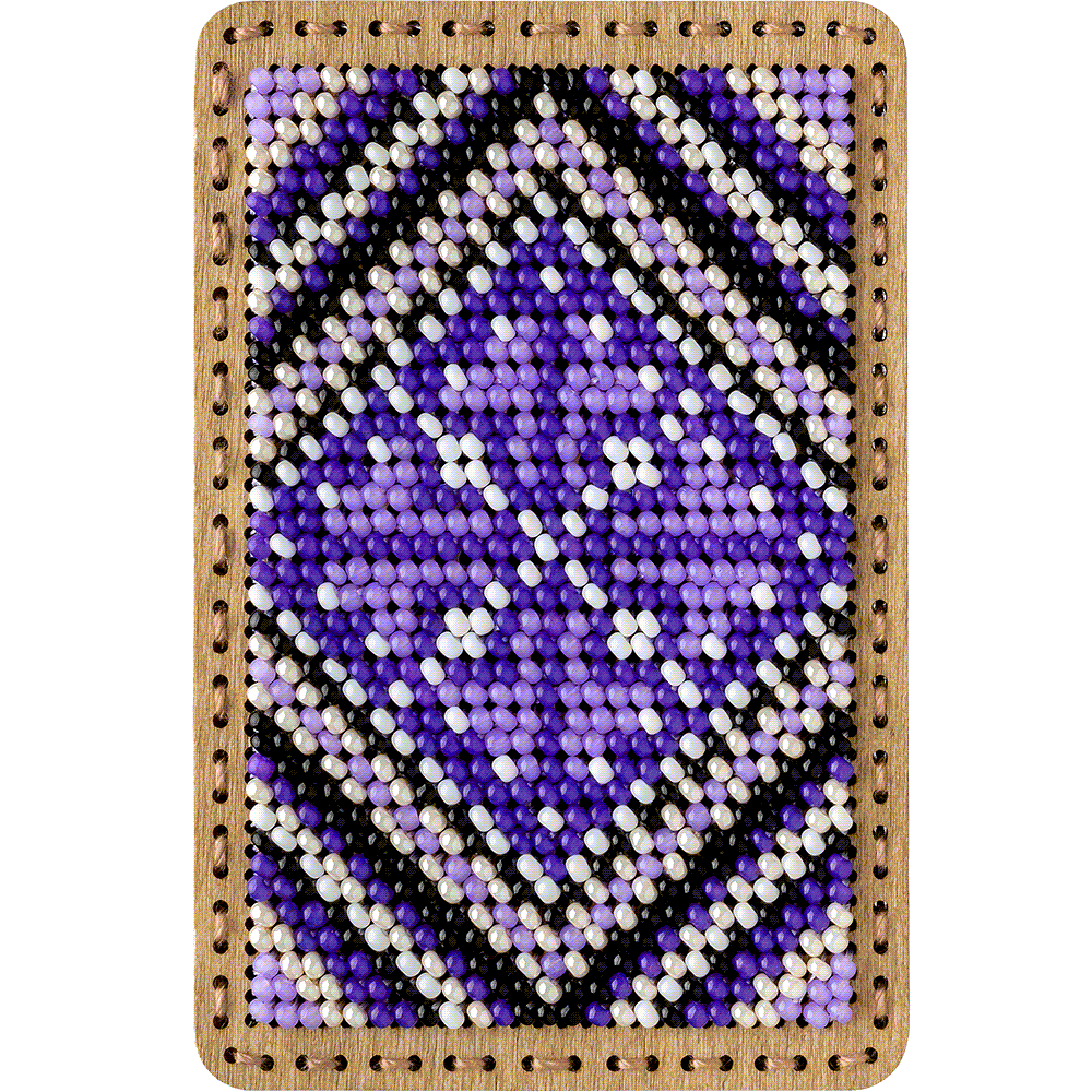 Bead Embroidery Kit for creating a needle box