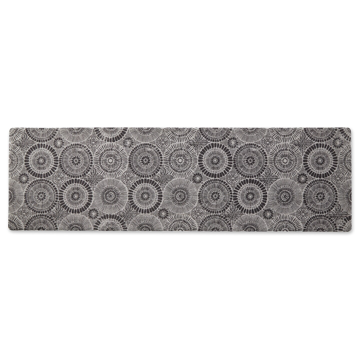 Contemporary Home Living Floral Kaleidoscope Tufted Loop Doormat - 17.75" x 59"