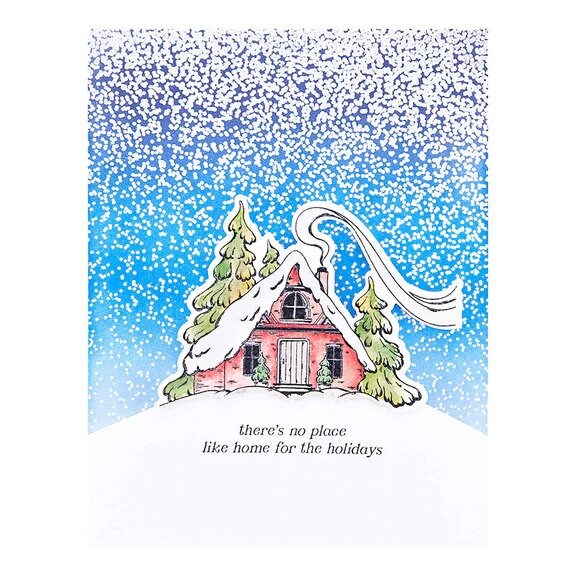 Spellbinders Winter Wonderland Stamp and Die Bundle