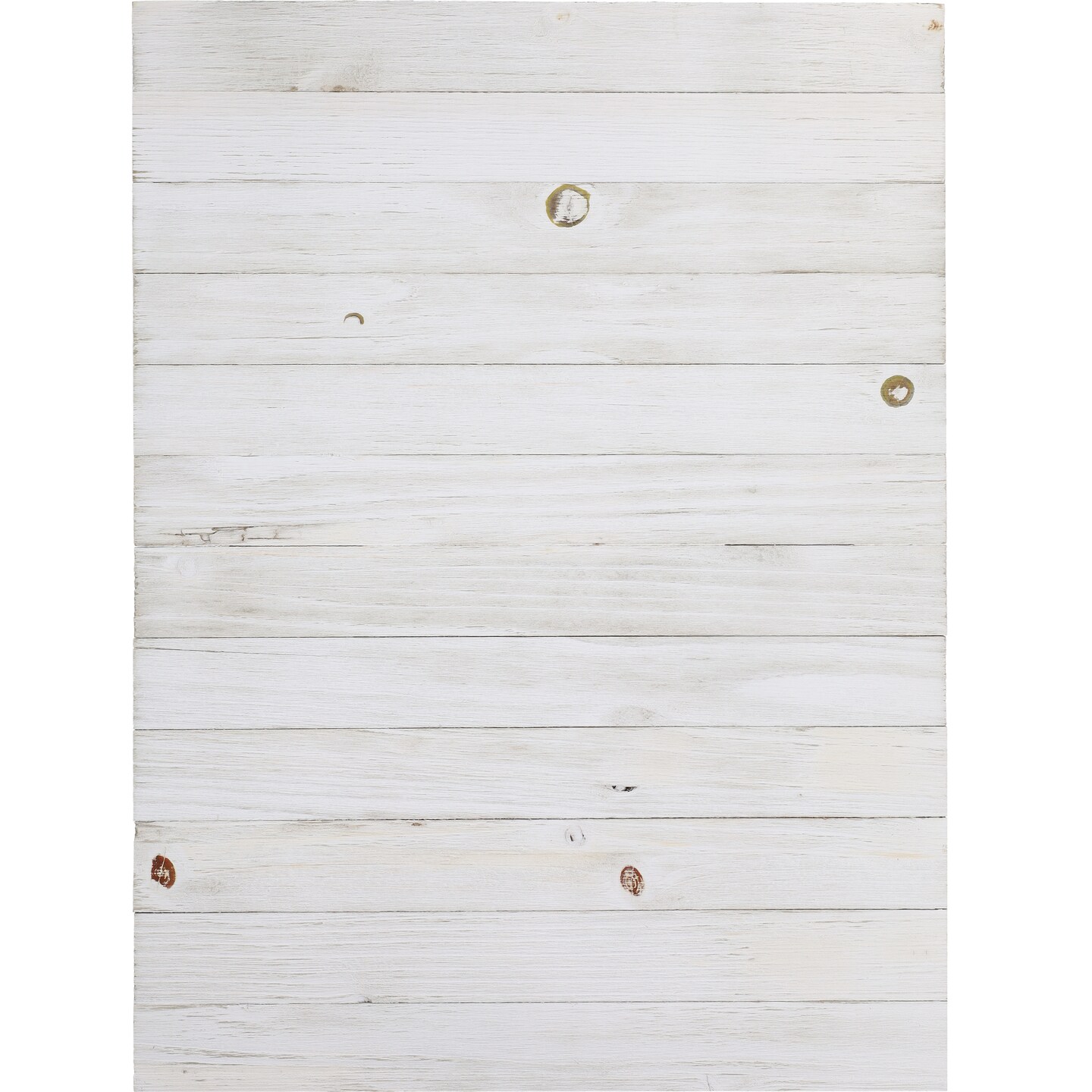 Hampton Art Wood Panel White 18x24&#x22;