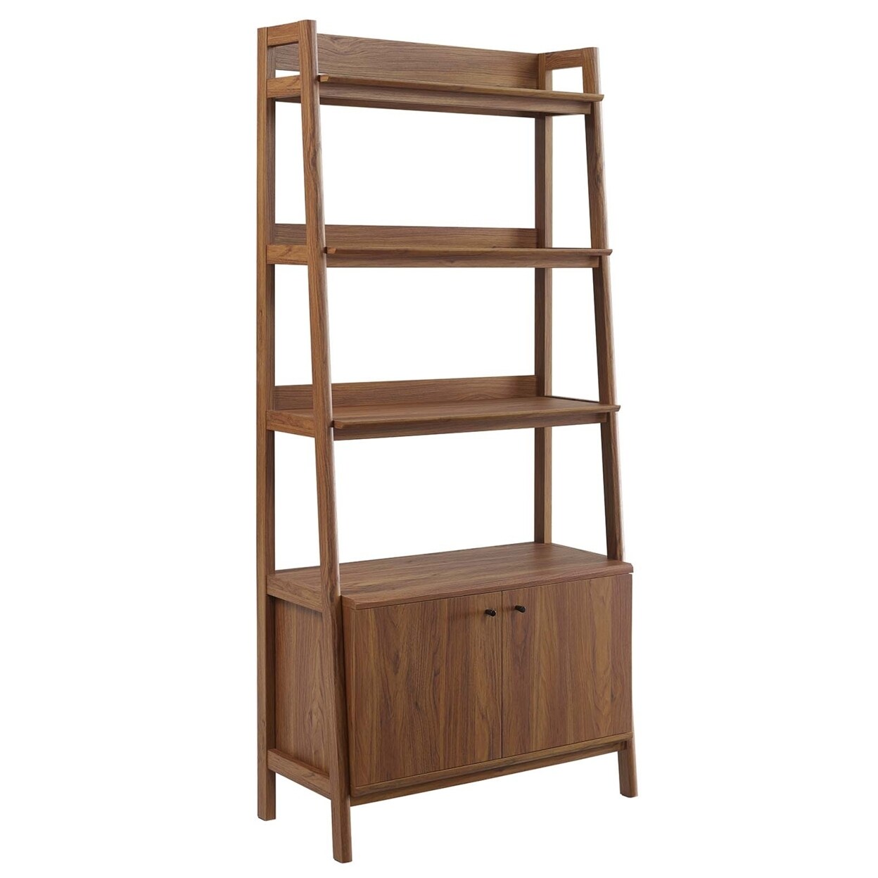 Modway Furniture Bixby 33&#x22; Bookshelf, Walnut