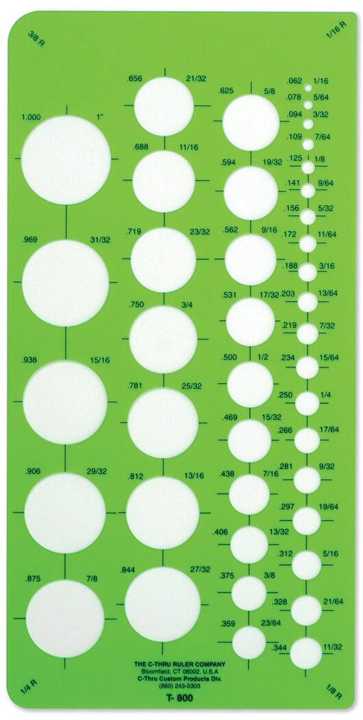 C-Thru Circle Template