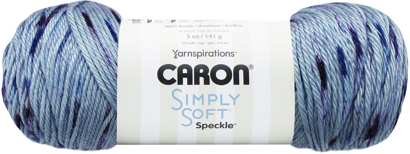 Caron Simply Soft Speckle Yarn-Galaxy
