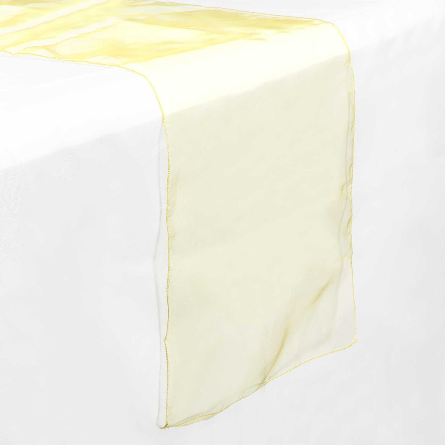 Lann&#x27;s Linens - 5 Organza 14&#x22; x 108&#x22; Dining Room Table Runners for Wedding, Reception or Party