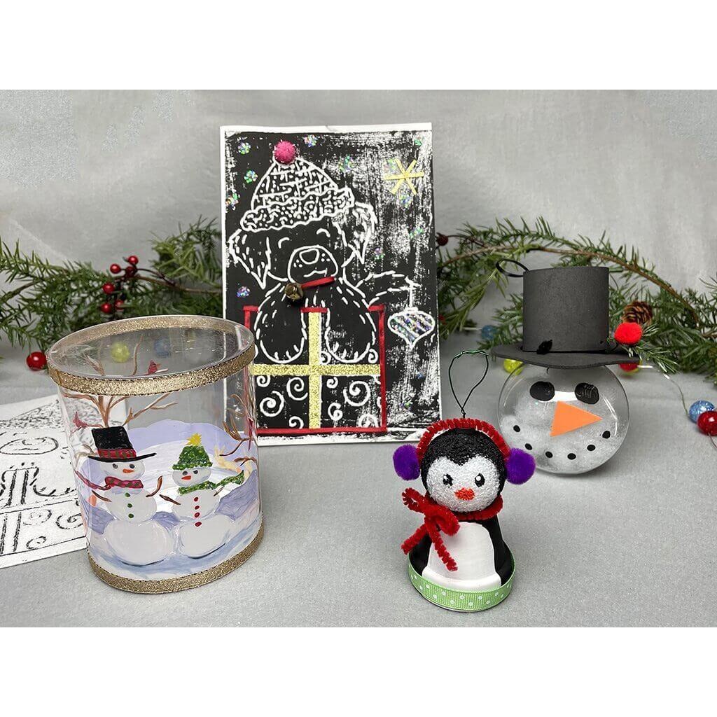 Christmas Activity Kit - Holiday Art and Crafts for Kids