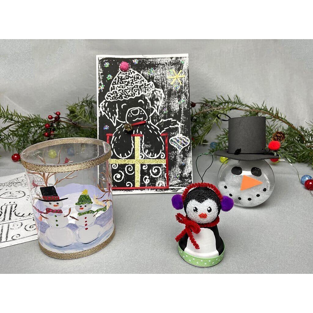 Christmas arts online and crafts kits
