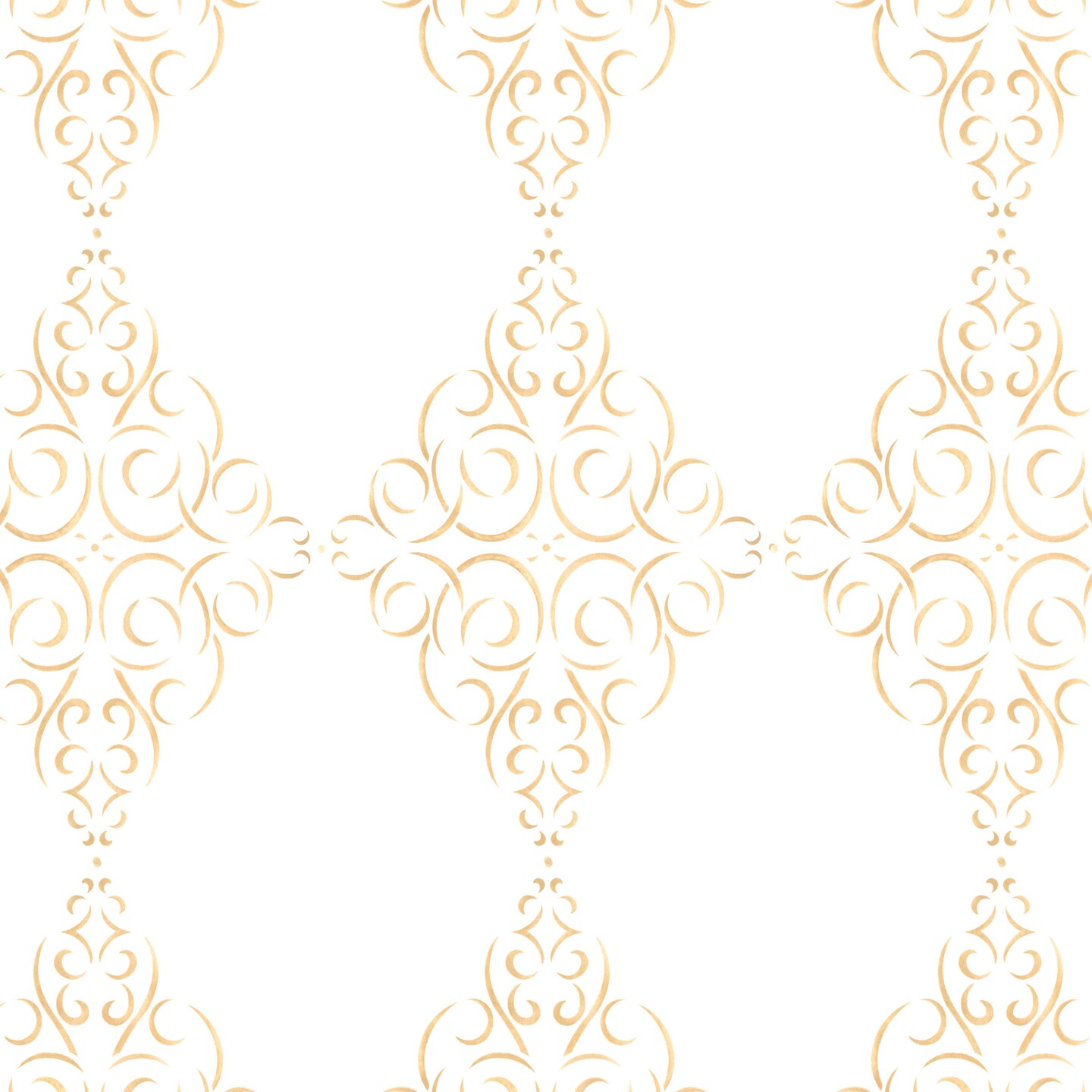 Simple Diamond Medallion Wall Stencil | 3418 by Designer Stencils | Mandala & Medallion Stencils | Reusable Art Craft Stencils for Painting on Walls, Canvas, Wood | Reusable Plastic Paint Stencil for Home Makeover | Easy to Use & Clean Art Stencil