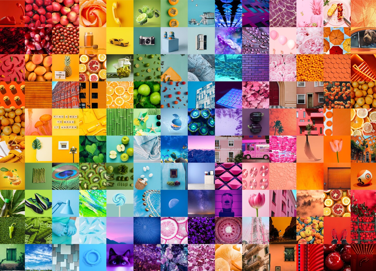 Brain Tree - Vibrant Tiles Jigsaw Puzzles 1000 Piece