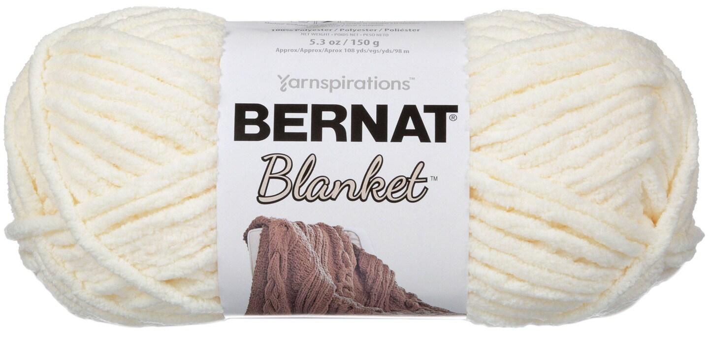 Bernat blanket yarn cream new arrivals