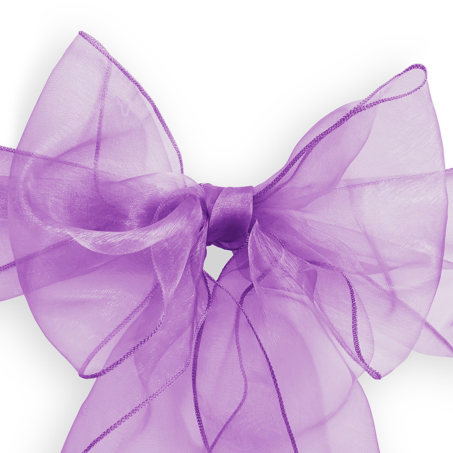 Lann's Linens - 10 Elegant Organza Wedding/Party Chair Cover Sashes/Bows - Ribbon Tie Back Sash