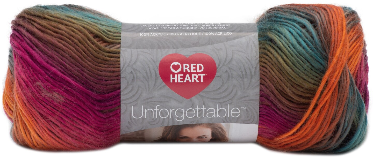 Red Heart Unforgettable Yarn Sunrise Michaels