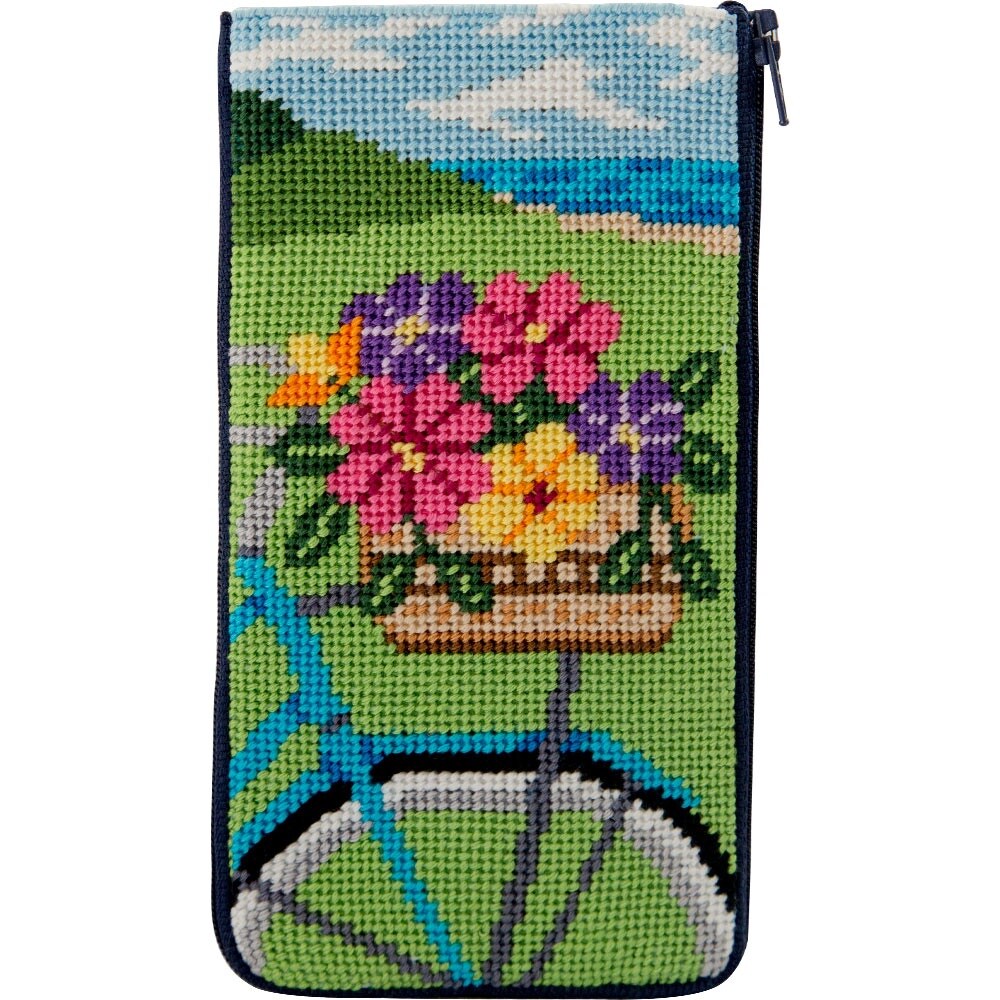 Birds Of Color Coin/Credit Card Case ~ Stitch & Zip