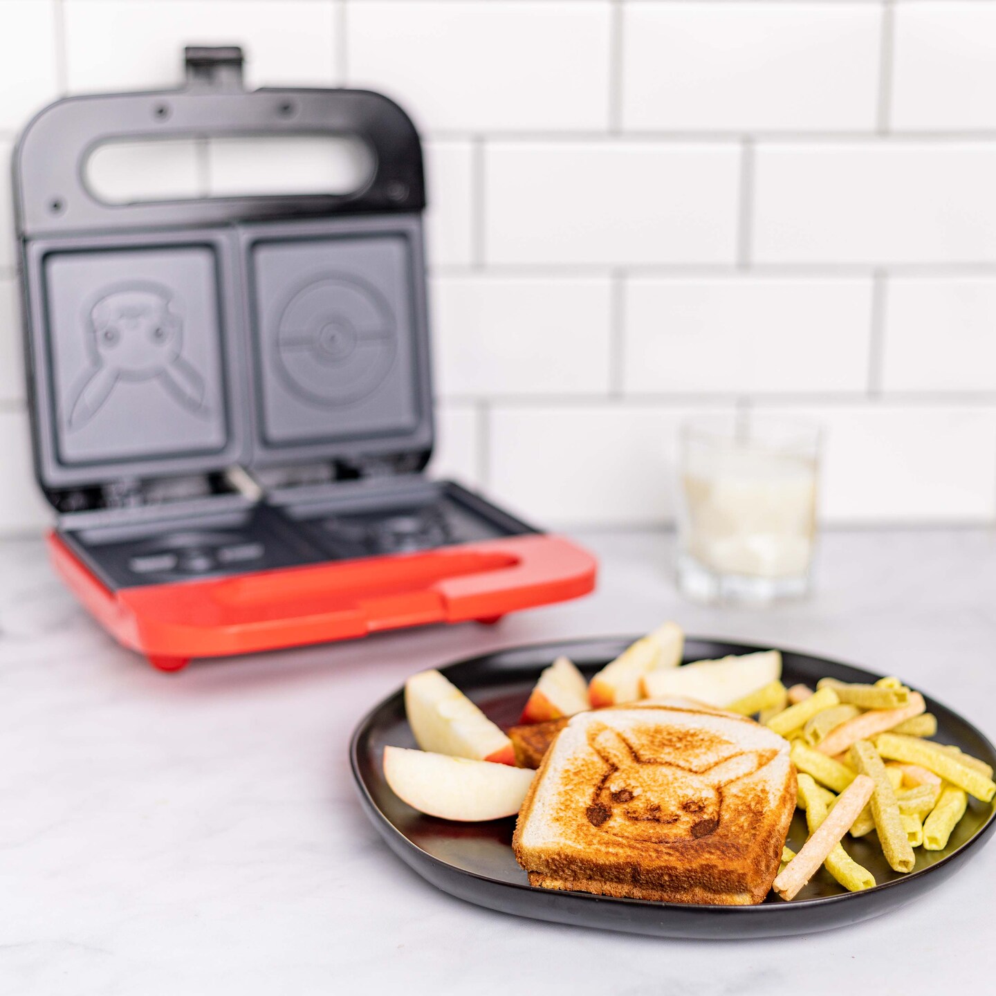 Uncanny Brands Hello Kitty® Grilled Cheese Maker- Panini Press and Compact  Indoor Grill