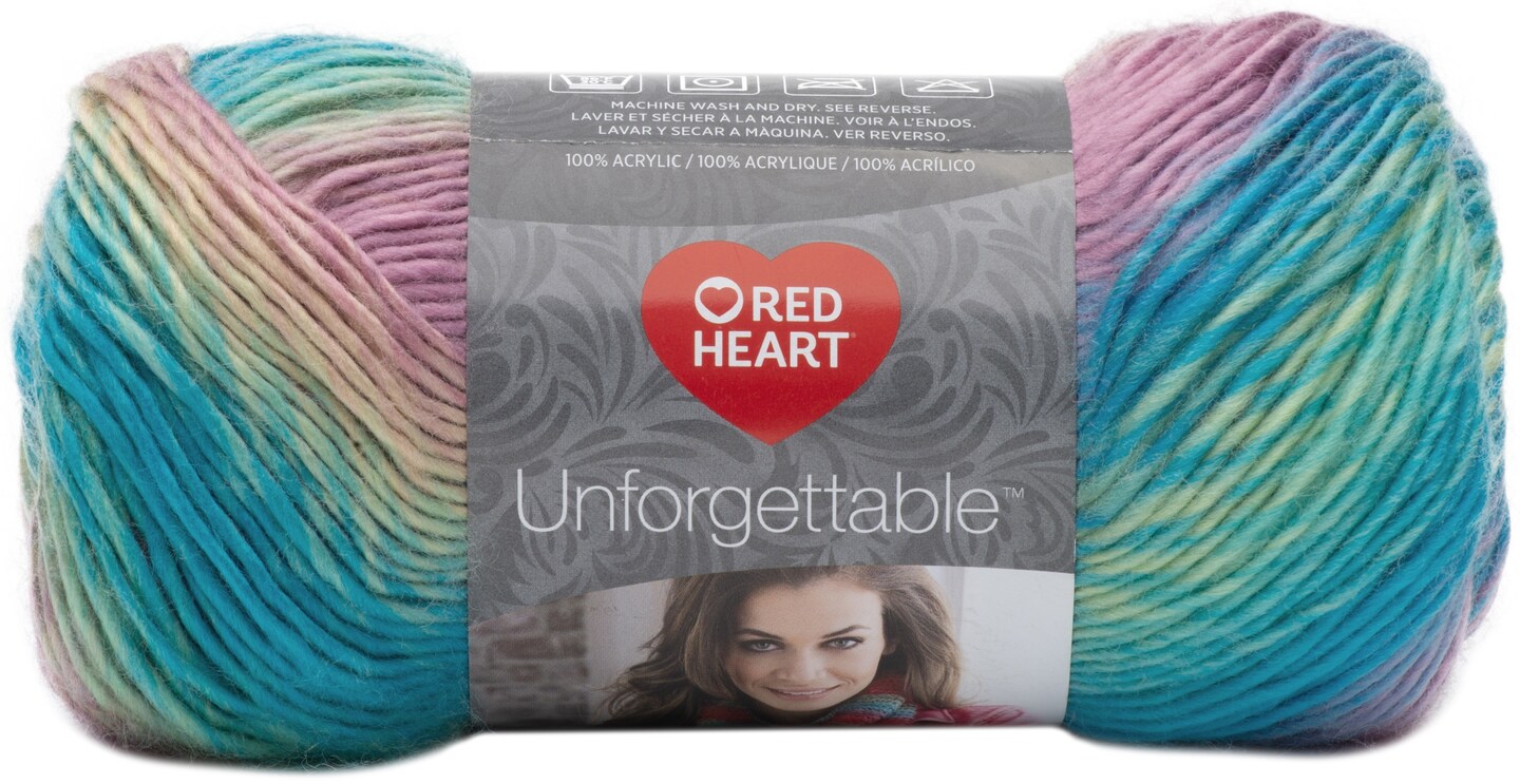 Red Heart Unforgettable Yarn-Candied