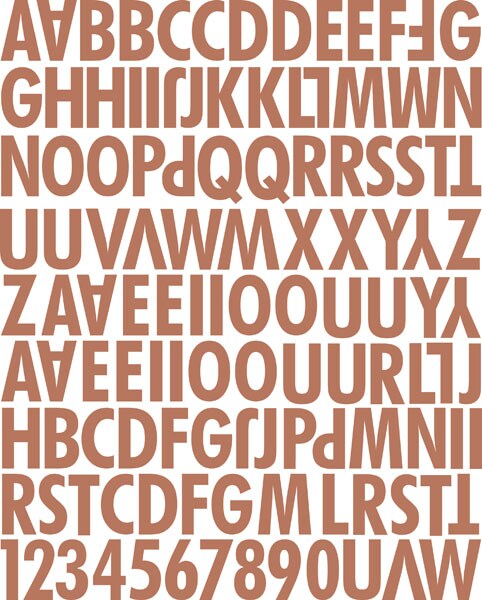 Prima Marketing Inc Prima Marketing Inc. Uppercase Canvas Alphabet Fairy Rhymes Stickers, Large, Multiple 655350562847