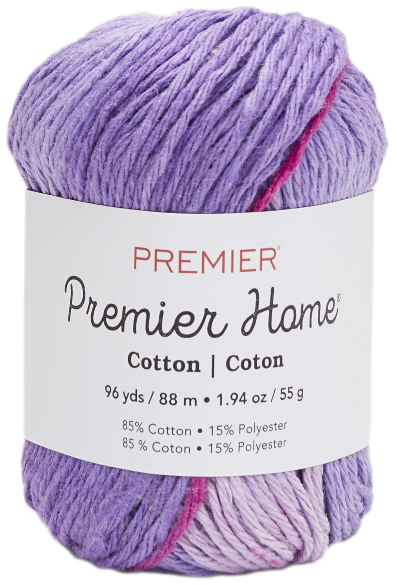 Premier Home Cotton Multi Yarn-lavender Stripe 