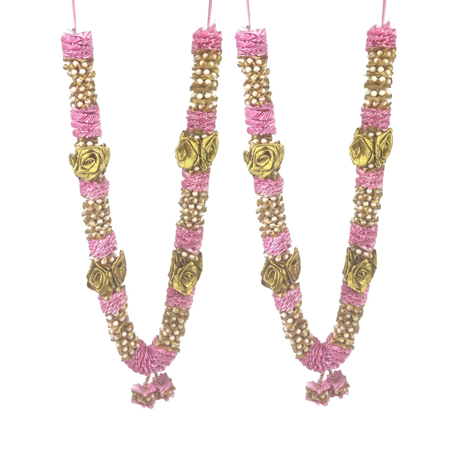 2ct Wedding Garland, Varmala Rose Garland, Artificial, Shadi, Indian