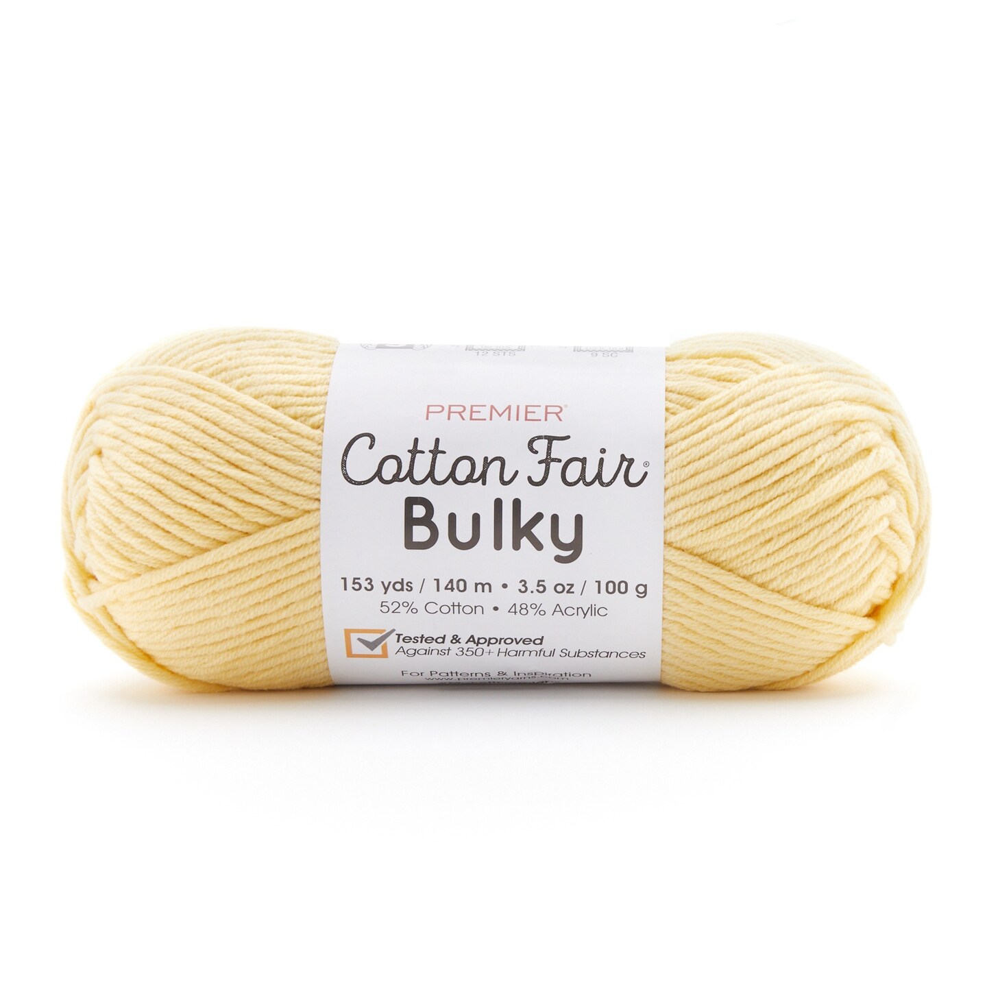 Premier Cotton Fair Bulky Yarn-Daffodil