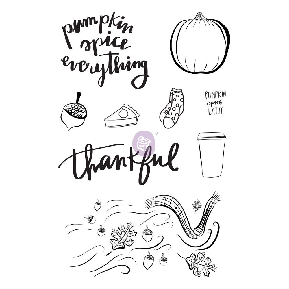 Prima Marketing Inc Amber Moon Collection - Cling Stamp 655350993184