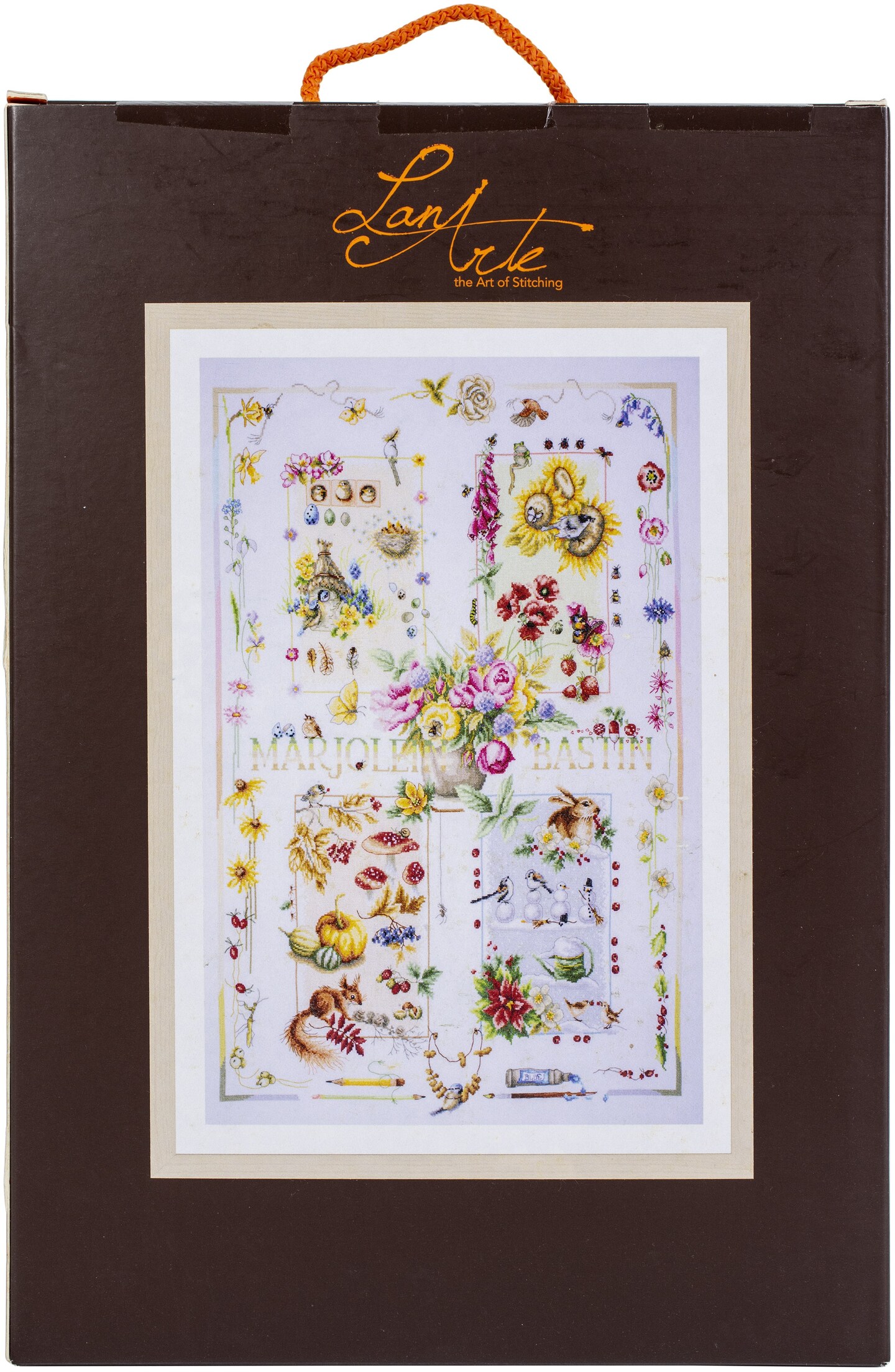 Lanarte Counted Cross Stitch Kit 25"X35"Four Seasons (27 Count) Michaels