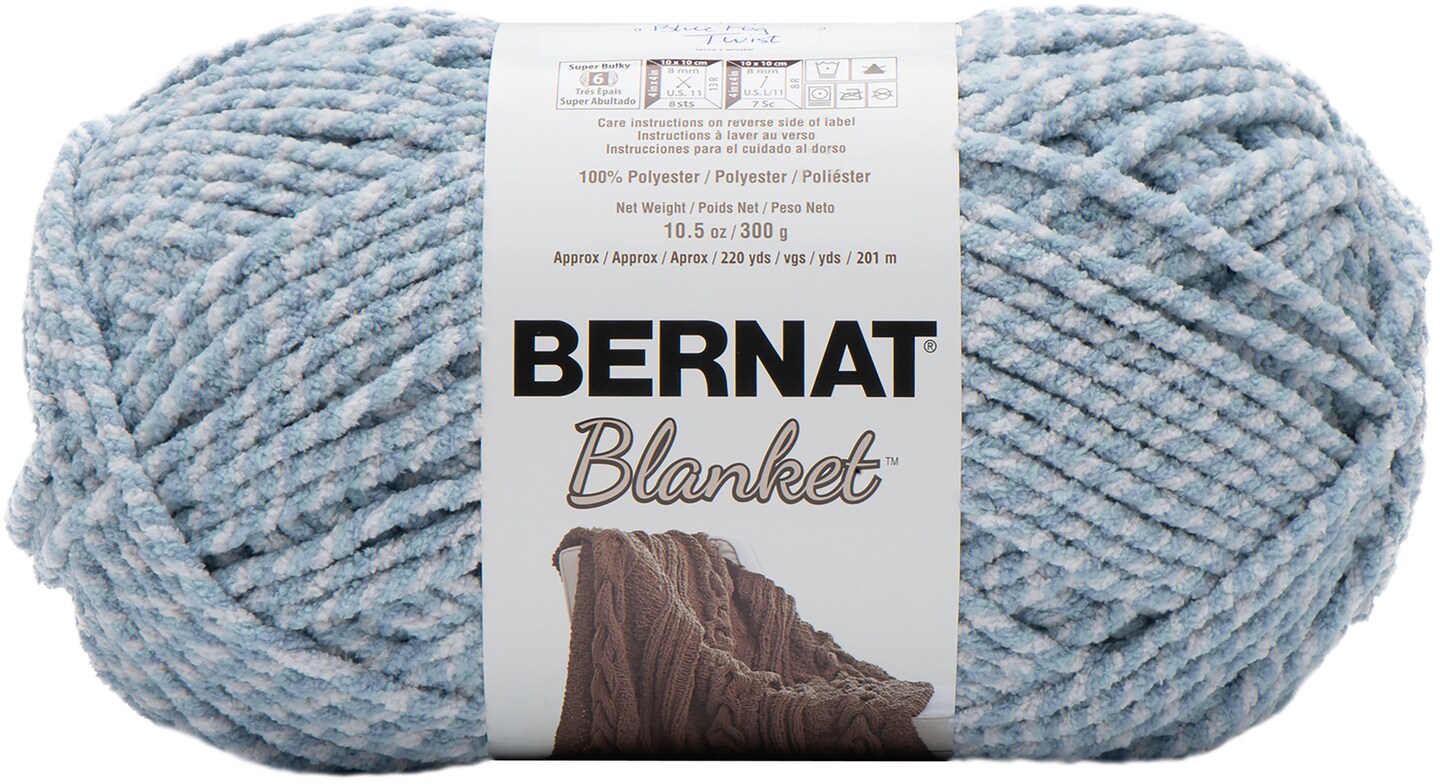 Bernat Big Ball Blanket Yarn - Fog Twist