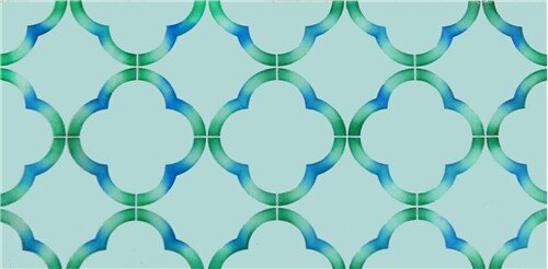 Quatrefoil Outline Cake Stencil | C718 by Designer Stencils | Cake Decorating Tools |