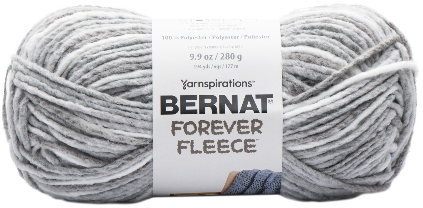 Yarnspirations Bernat Forever Fleece