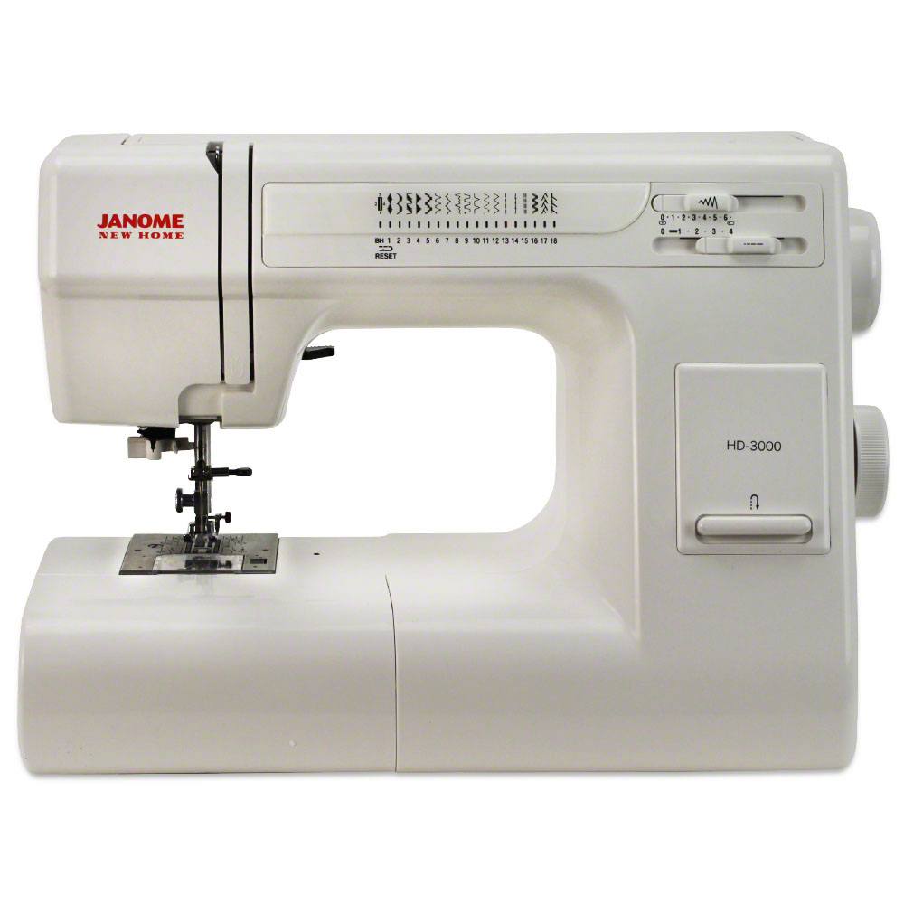 Janome HD3000 Heavy-Duty Sewing Machine - The Luxury Home Store