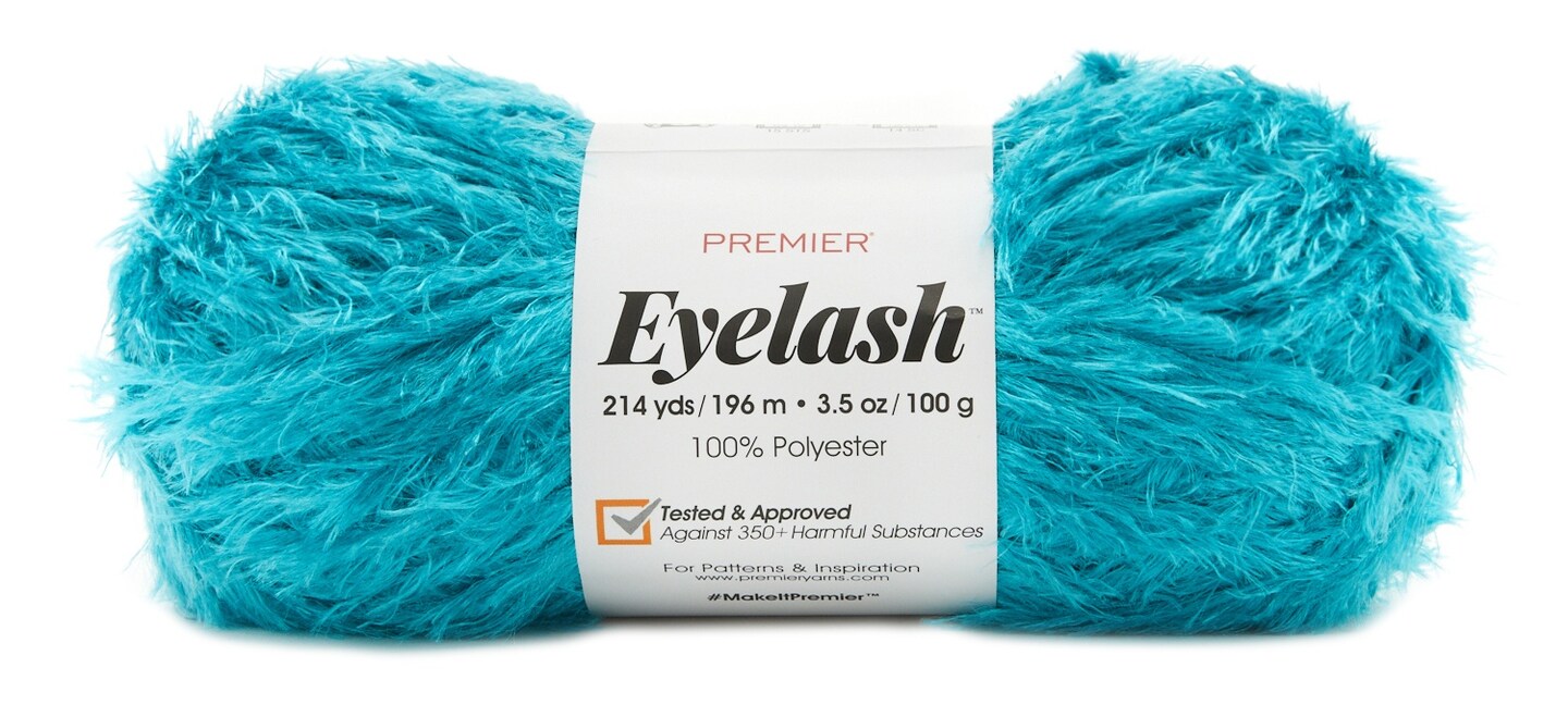 Premier Eyelash Yarn-Aqua