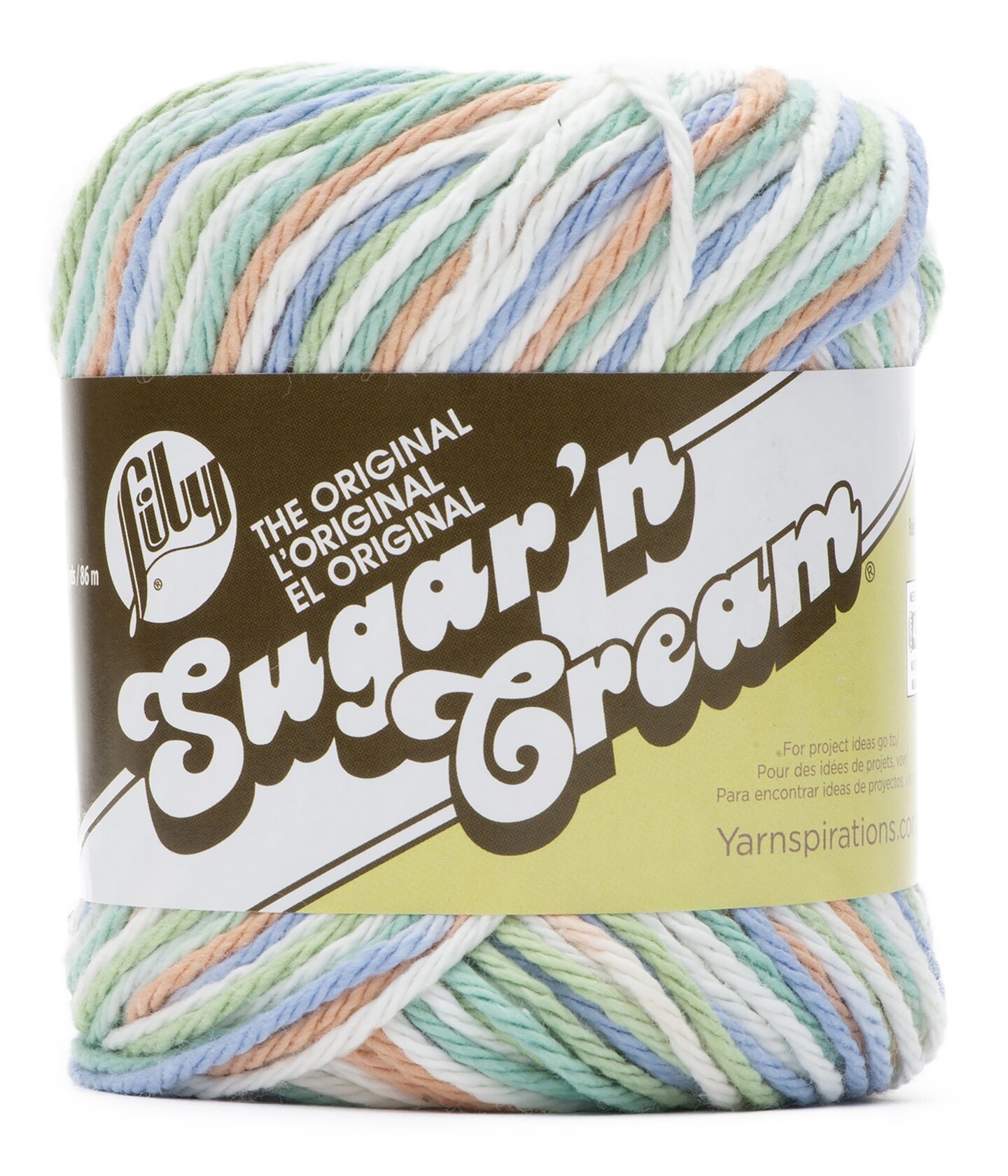 Lily Sugar'n Cream Yarn - Ombres-Stoneware Ombre | Michaels