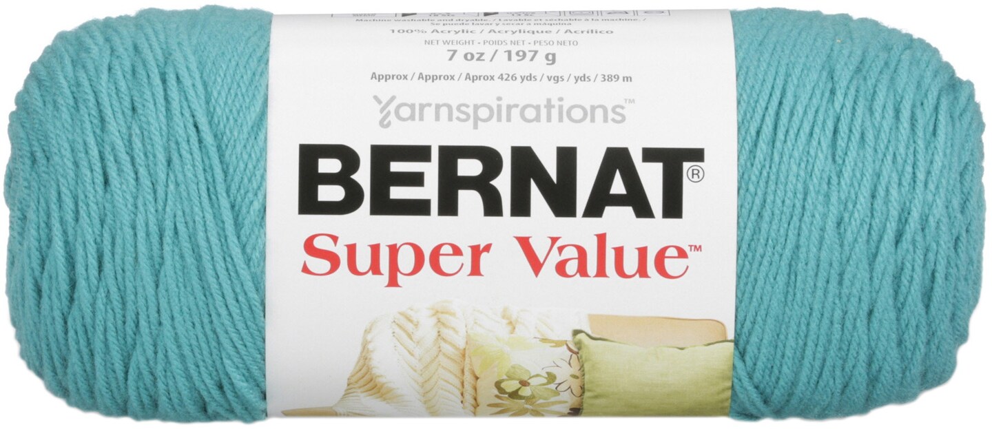 Bernat Super Value Yarn - Peacock