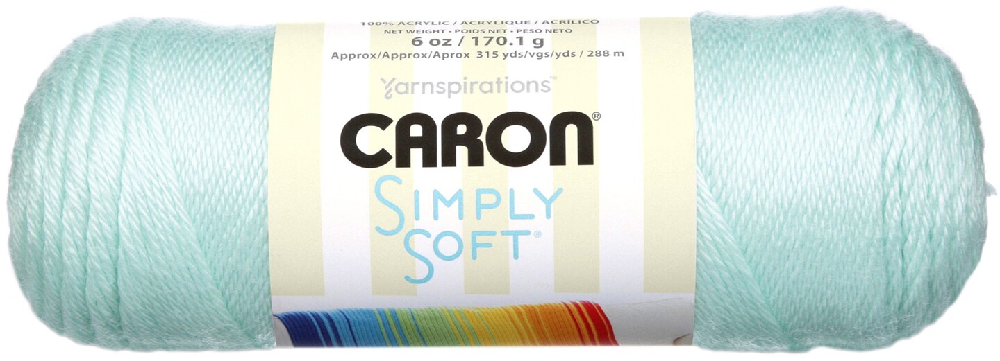 Caron Simply Soft Solids Yarn-Soft Green