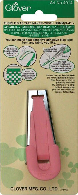 Clover Fusible Bias Tape Maker-3/4&#x22;
