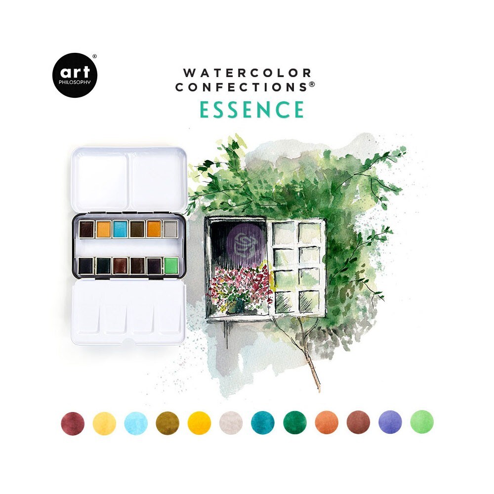 Art Philosophy Watercolor Confections: Essence 655350631543