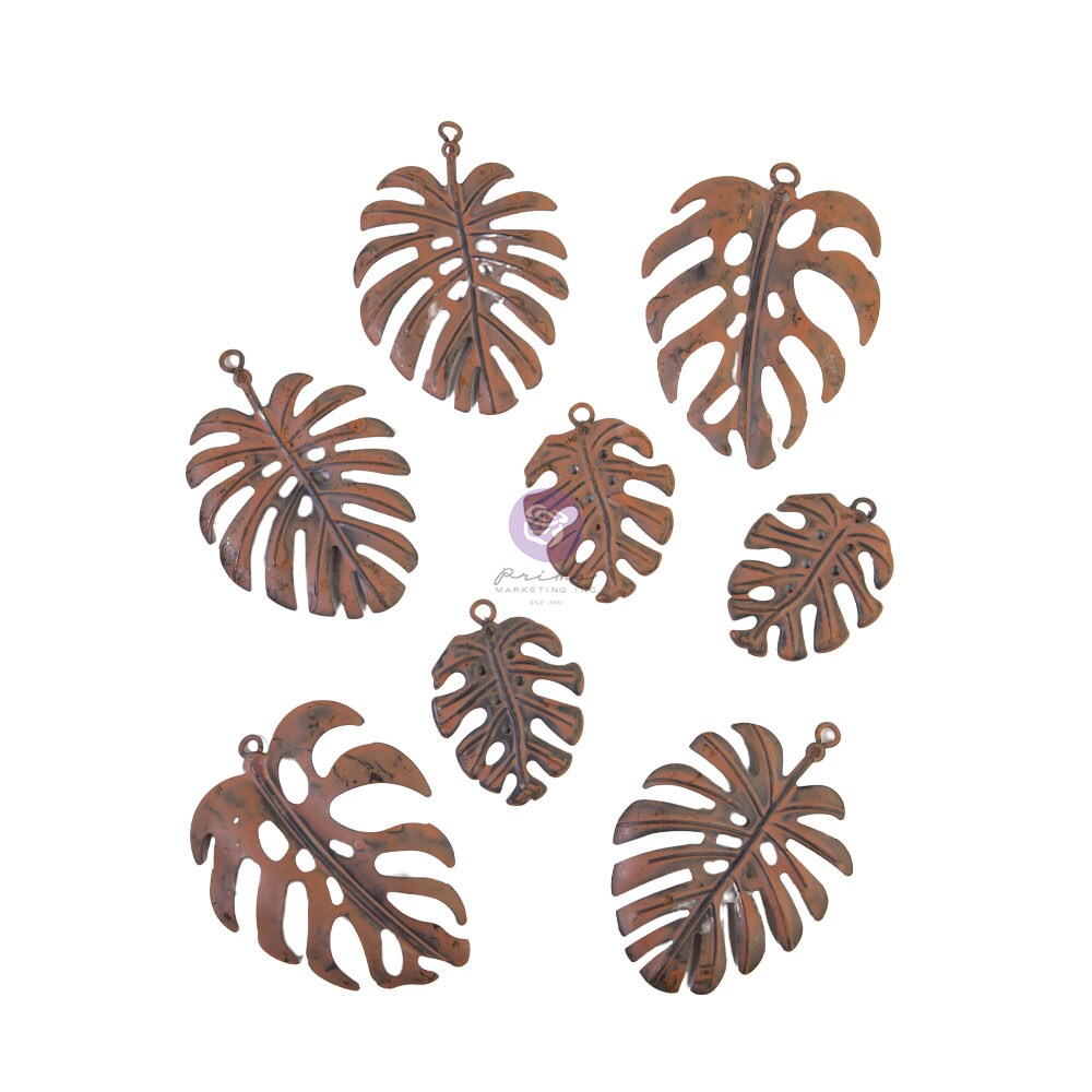 Prima Marketing Inc Mechanicals - Rusty Monstera - 8 Pcs 655350968540