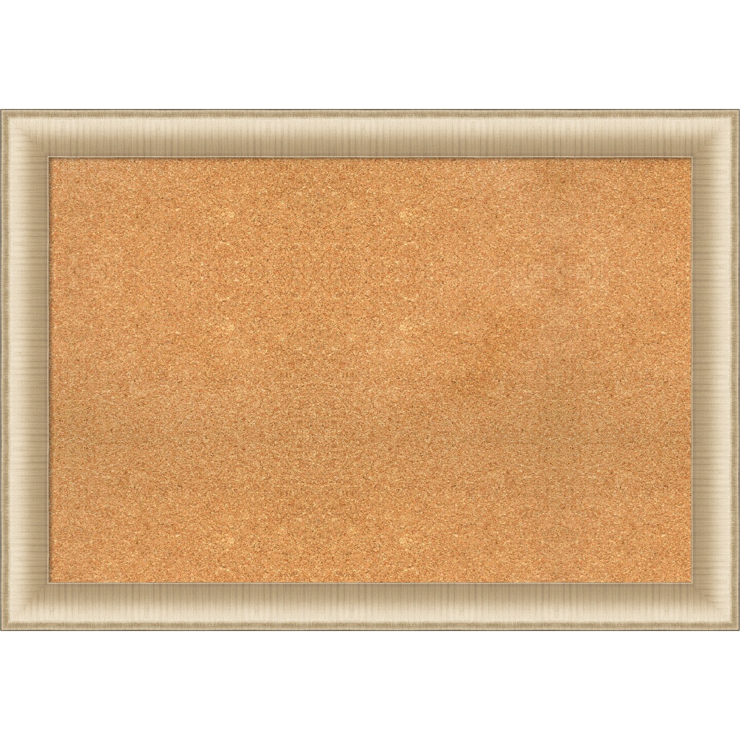 Elegant Framed Corkboard, Natural Cork