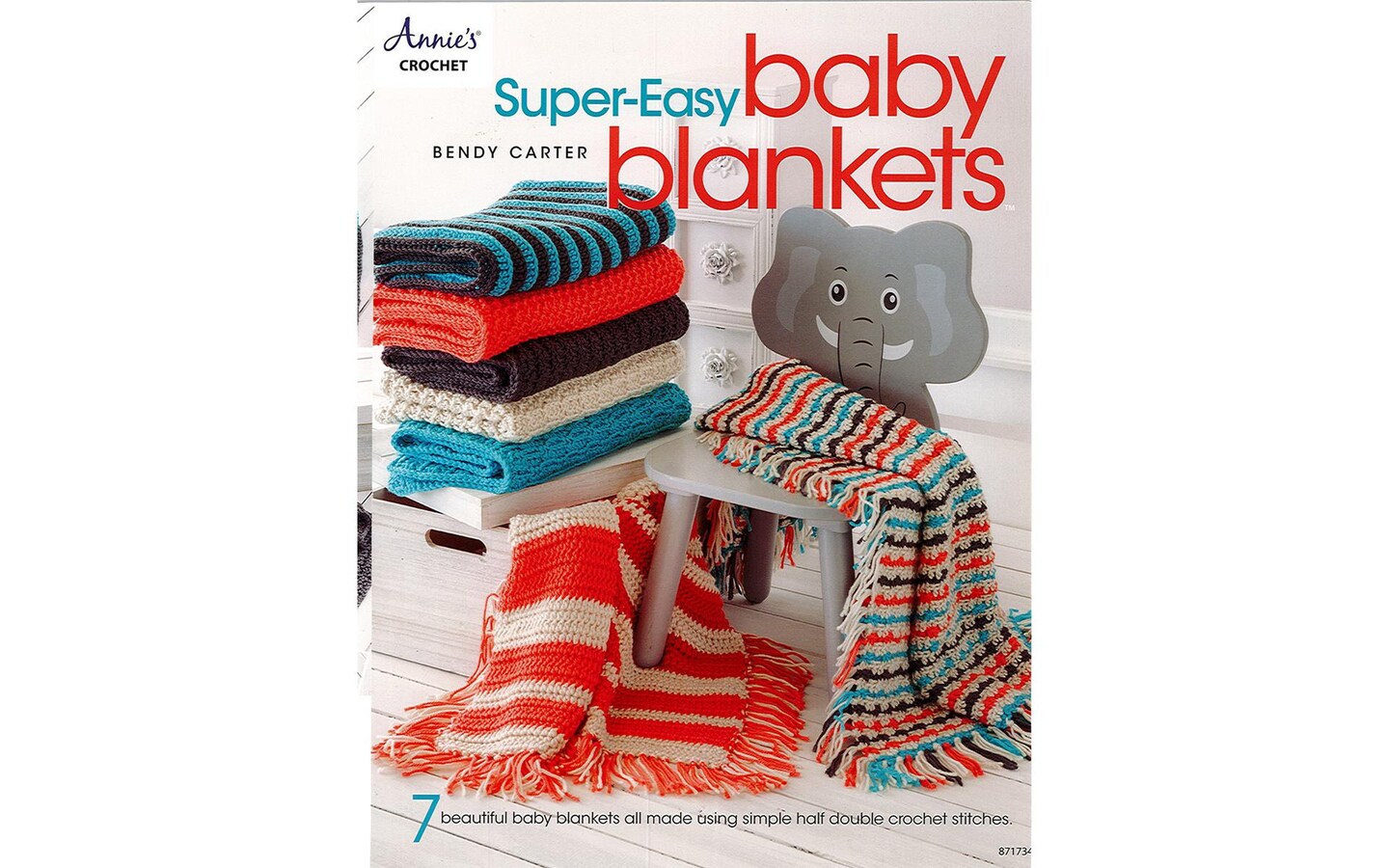 Annie&#x27;s Crochet Super-Easy Baby Blankets Bk