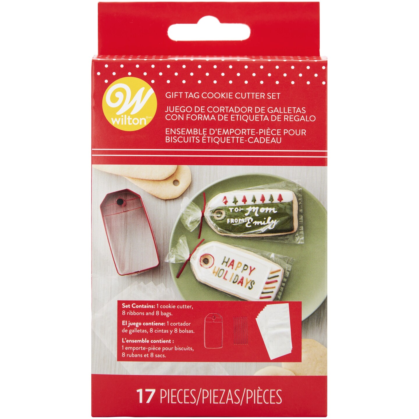 Wilton Cookie Cutter Set-Gift Tag