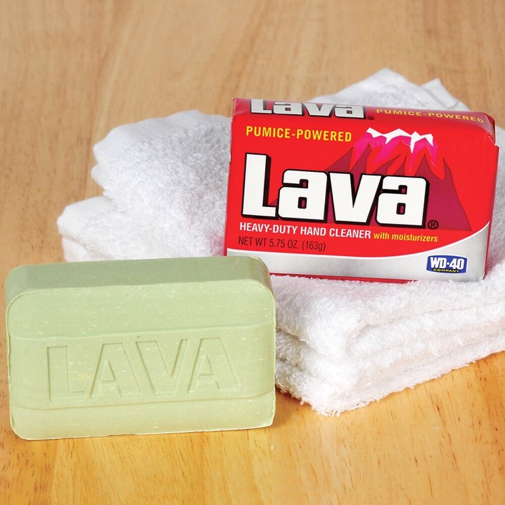 Lava Heavy Duty Washing Scrub Moisturizing Hand Soap, Case of 24 Bars