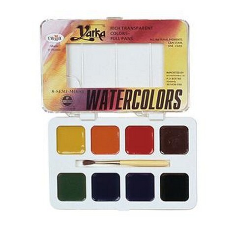 YARKA WATERCOLOR 8 PAN SET