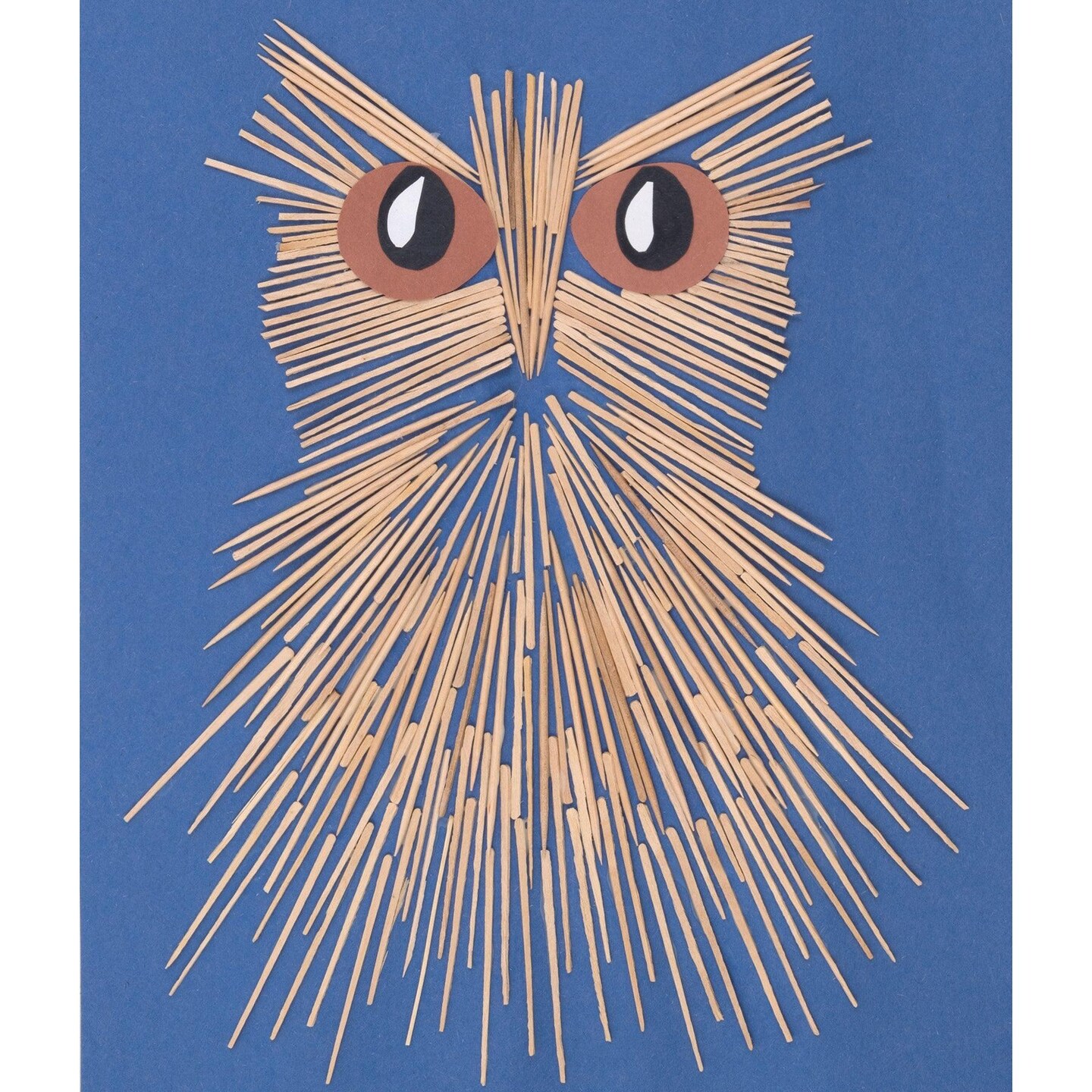 Natural Toothpicks, Flat, 2.25&#x22;, 2500 Per Pack, 6 Packs