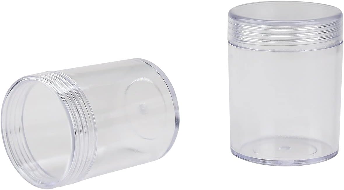 12 Grids Transparent Plastic Diamond Painting Storage Containers, Jewelry Earring Beads Sewing Pills Beads Organizers Storage Container Bottle(2 Pack)