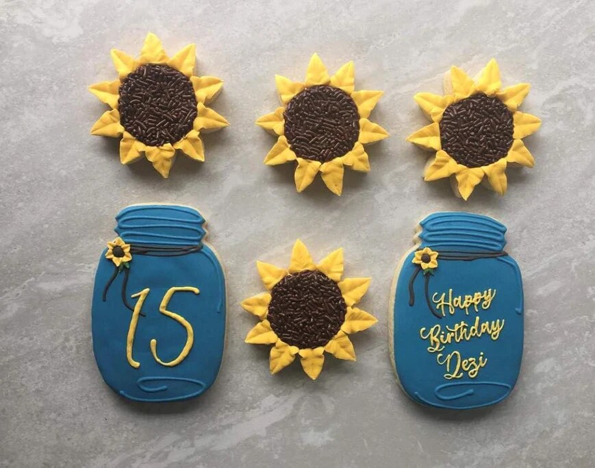 Ann Clark Sunflower Cookie Cutter 3.5&#x22;