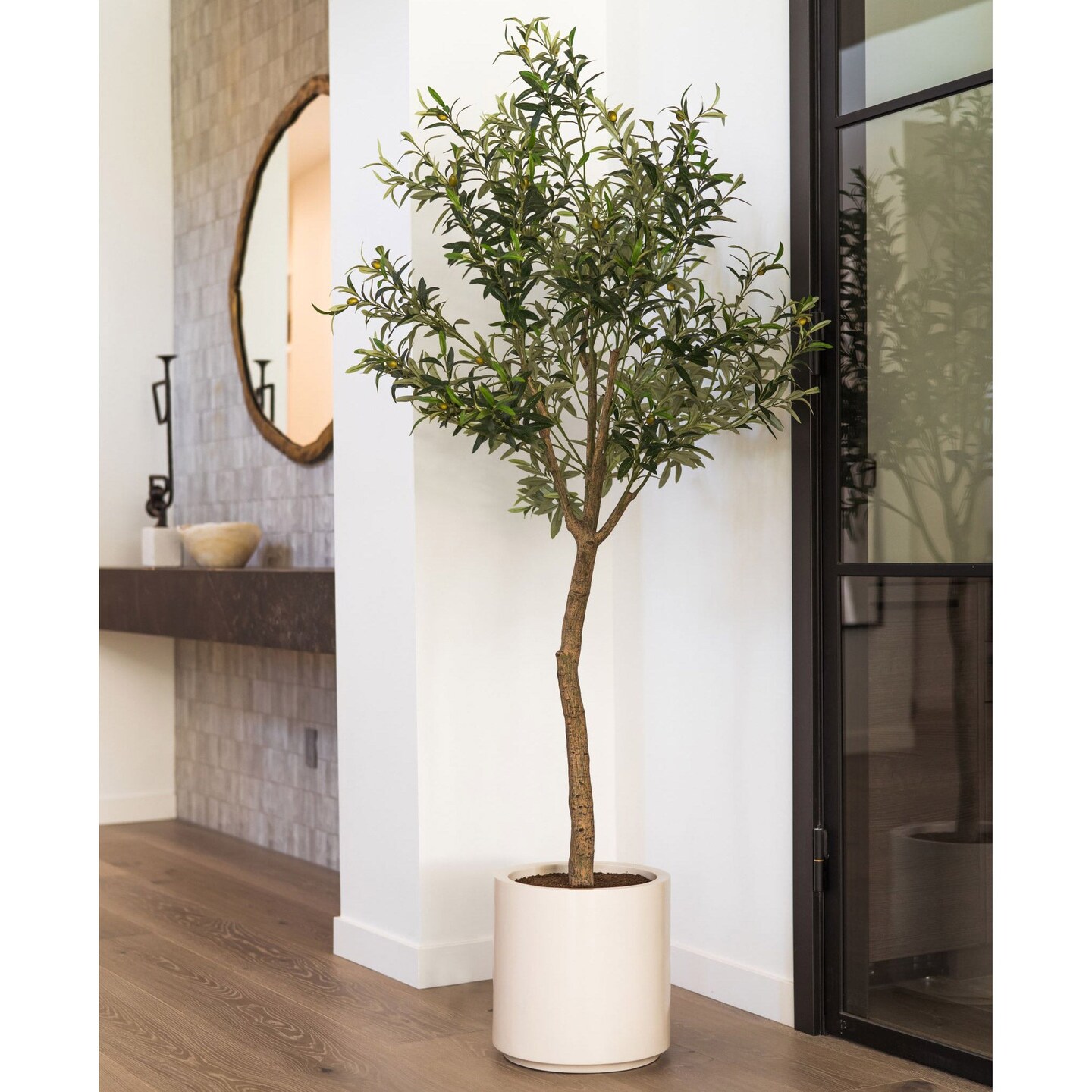 Faux 6.5&#x27; Olive Tree